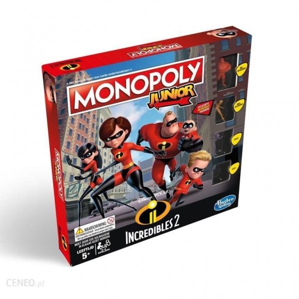 Oryginalna Gra Monopoly Junior Iniemamocni 2 Monopol Hasbro