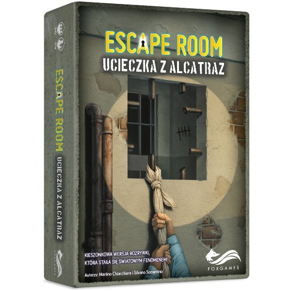 Gra logiczna Escape Rooom. Ucieczka z Alcatraz