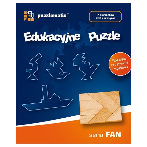 Edukacyjne Puzzle - seria Fan