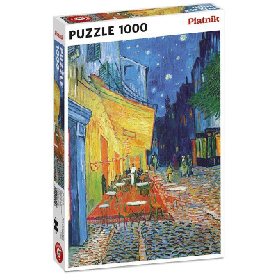 Piękne puzzle Piatnik van Gogh, Taras 1000 elementów