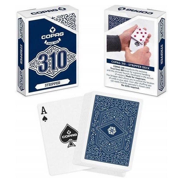 COPAG 310 Tricked Deck STRIPPER / TAPERED