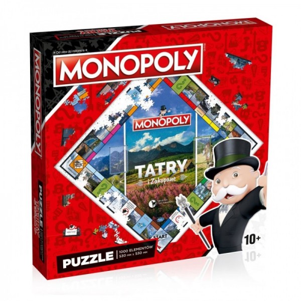 Puzzle Monopoly Tatry i Zakopane