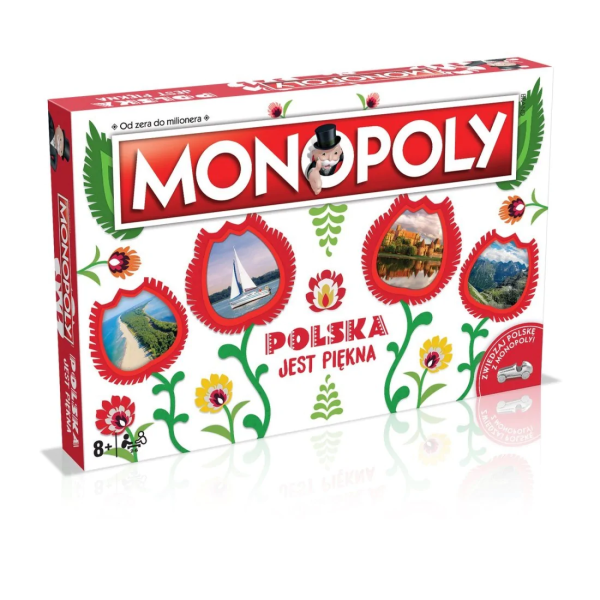 Winning Moves Monopoly Polska jest Piękna