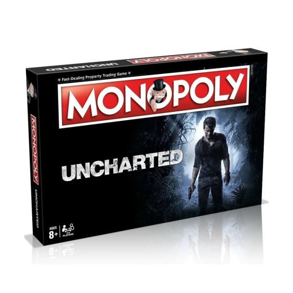 Winning Moves Monopoly Uncharted wersja angielska