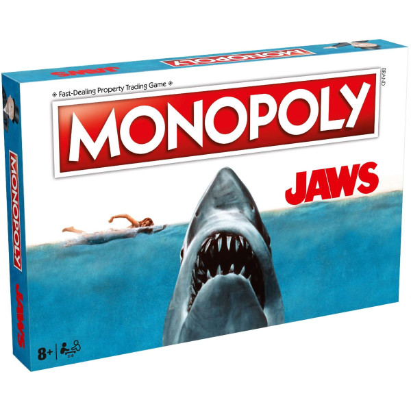 Monopoly Jaws Szczęki ekonomiczna gra planszowa wersja angielska