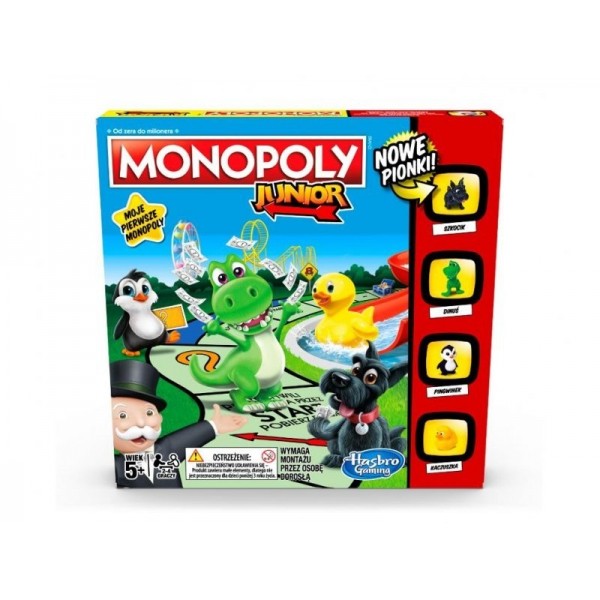 Hasbro Monopoly Junior wersja 2019