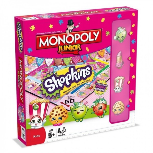 Winning Moves Monopoly Junior Shopkins
