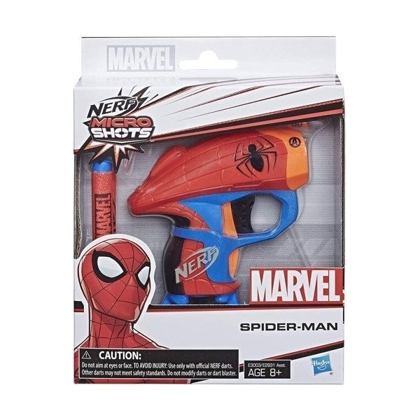 HASBRO NERF MICROSHOTS MARVEL SPIDER-MAN