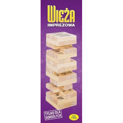 Gra Jenga Imprezowa Wieża