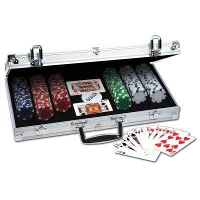 Luksusowy Zestaw Do Pokera Żetony Karty Mata