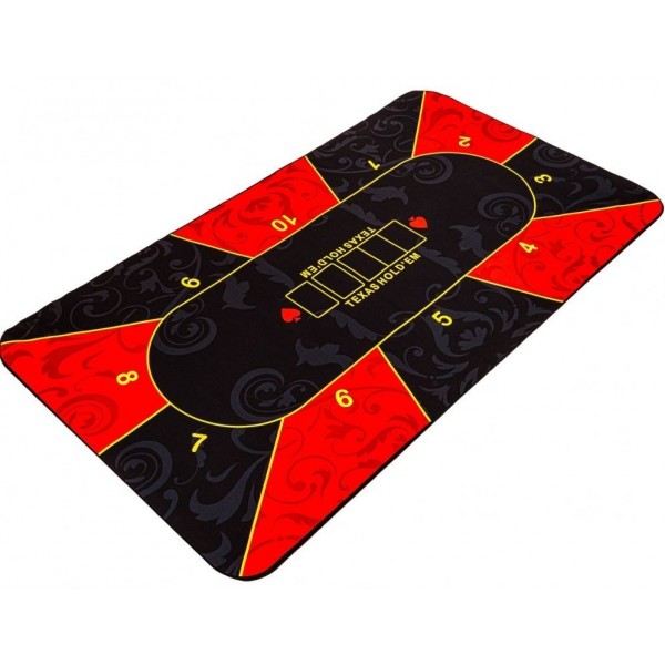 Najwyższej jakości sukno do gry w pokera 160x80cm